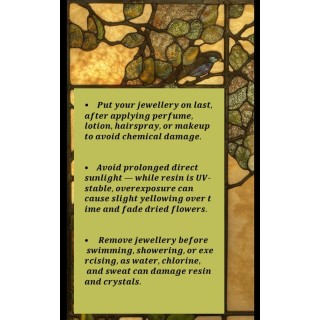 𝑾𝒆𝒂𝒓𝒊𝒏𝒈 - Orchid jewellry care guide